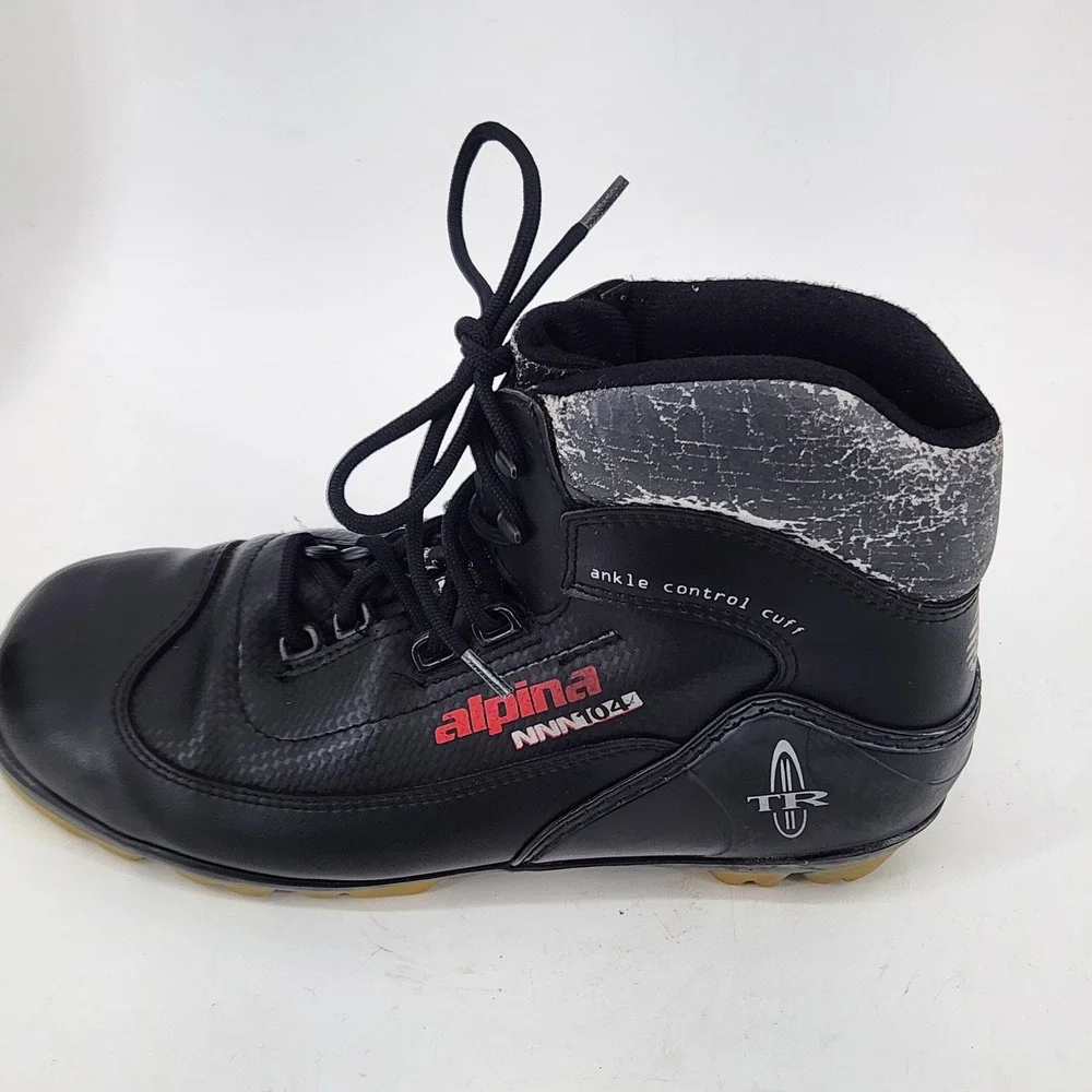Alpina NNN 104 TR Cross Country‎ Ski Boots Ankle Control Cuff Made Slovenia